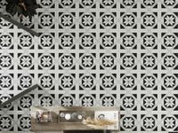 Керамогранит Cersanit Stream Лепестки белый арт-C-SM4A055D — фото 6, Керамогранит