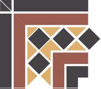 Угол TopCer Guilford 2 Strip Stand арт-V-GUILFOR-C2/1C — фото 1, Угол