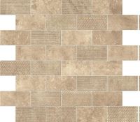 Мозаика Atlas Concorde Italy Aix Beige Minibrick Tumbled арт-9AKE — фото 1, Мозаика