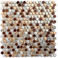 Мозаика Moreroom Stone Stamping Aluminum Mix арт-S036 — фото 1, Мозаика