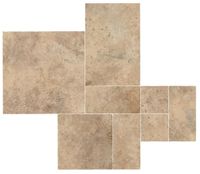 Керамогранит Atlas Concorde Italy Aix Beige Kit Multiformato Tumbled арт-A04Y — фото 1, Керамогранит