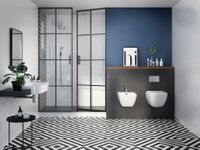 Керамогранит Cersanit Stream Лепестки белый арт-C-SM4A055D — фото 2, Керамогранит