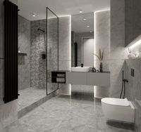 Напольная плитка Primavera Сильвия Серый Матовый арт-TP453666D — фото 1, Напольная плитка