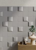 Настенная плитка Ava (La Fabbrica) Up Lingotto Grey Glossy арт-192033 — фото 1, Настенная плитка