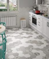 Настенная плитка Equipe Rhombus Wall Light Grey арт-22750 — фото 8, Настенная плитка