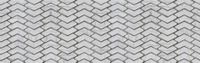 Мозаика Stone Herringbone White Light Grey Nat арт-HB.WH.LG.NT — фото 1, Мозаика