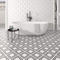 Настенная плитка Dune Black&White Metro White Matt 30 арт-E230887 — фото 6, Настенная плитка