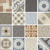 Керамогранит Ceramica Fioranese Cementine Retro Mix арт-CMR20RM — фото 1, Керамогранит