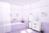 Бордюр Cersanit Miracle Сиреневый арт-MC1J321 — фото 2, Бордюр