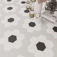 Керамогранит DNA Tiles Bee Off White арт-124259 — фото 3, Керамогранит
