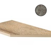 Угловая ступень Atlas Concorde Russia Drift Grey Gradino Lineare Angolo Dx арт-620040000123 — фото 1, Ступени и клинкер