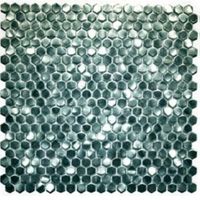 Мозаика Moreroom Stone Stamping Aluminum Green арт-S130 — фото 1, Мозаика