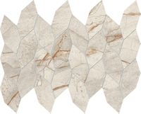 Декор Atlas Concorde Italy Marvel Diva White Everest Mosaico Twist Lapp Ret арт-AYD9 — фото 1, Декор