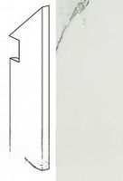 Плинтус Atlas Concorde Italy Marvel Calacatta Battiscopa Sag. DX арт-ASNC — фото 1, Плинтус