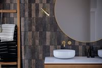 Настенная плитка Creto Aquarelle Coal арт-12-01-4-29-04-04-2560 — фото 2, Настенная плитка