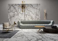 Керамогранит Lea Ceramiche Slimtech Delight Calacatta oro Levigato арт-LSXDLX0 — фото 8, Керамогранит