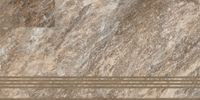 Ступень GlobalTile Thor Темно-бежевый арт-ST222VG — фото 1, Ступени и клинкер