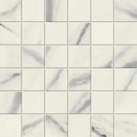 Мозаика Atlas Concorde Russia Forte Dei Marmi Panda White Lap Rett арт-610110001052 — фото 1, Мозаика