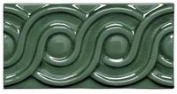 Декор Adex Modernista Relieve Clasico CC Verde Oscuro арт-ADMO4081 — фото 1, Декор