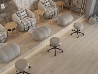 Плинтус Estima Miramare RM01 White Неполированный арт-70587 — фото 10, Плинтус