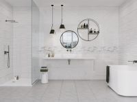 Бордюр Meissen (Mei) Elegance Глянцевый серебристый арт-MT1U372 — фото 4, Бордюр