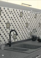 Товар: Вставка Роскошная Мозаика Напольные вставки Классик Платина арт-ВБ 13 - фото 7 Вставка Роскошная Мозаика Напольные вставки Классик Платина арт-ВБ 13 — фото 7, Вставка