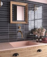 Настенная плитка Equipe Limit Noir арт-27527 — фото 1, Настенная плитка