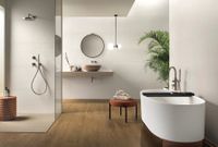 Настенная плитка Atlas Concorde Italy 3D Wall Plaster Combed White арт-AHQX — фото 5, Настенная плитка