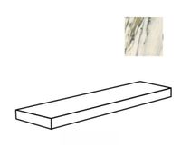 Угловая ступень Flaviker PI.SA Supreme Treasure Angolare Top Sx Calacatta Emerald Ant 3D Ret арт-0012597 — фото 1, Ступени и клинкер