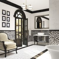 Товар: Мозаика Skalini Devon Бело Черная арт-DVN-2 - фото 2 Мозаика Skalini Devon Бело Черная арт-DVN-2 — фото 2, Мозаика