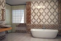 Настенная плитка Belleza Калинка Сабина Коричневый арт-00-00-5-09-01-15-631 — фото 1, Настенная плитка