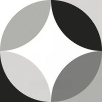 Керамогранит Dune Black&White Circular арт-187819 — фото 1, Керамогранит