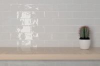 Настенная плитка WOW Crafted Hand Made White арт-99288 — фото 4, Настенная плитка