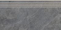 Ступень Kerranova Krater Dark Gray Структурированный арт-K-2212/SR/st01/300x600x9 — фото 1, Ступени и клинкер