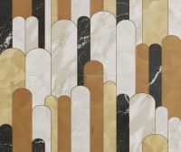Декор Fap Ceramiche Roma Gold Archs Inserto Mix 2 арт-fQMV — фото 4, Декор