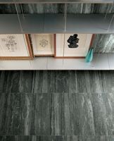 Напольная плитка Rex Ceramiche (Florim) I Travertini di Rex Black Strutturato Rett арт-746702 — фото 12, Напольная плитка