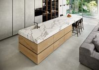 Керамогранит Grespania Coverlam 3,5/5,6 Moma Gris арт-80MM33E — фото 1, Керамогранит