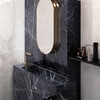 Керамогранит Emil ceramica Tele Di Marmo Revolution Calacatta Black Lappato арт-EHA5 — фото 4, Керамогранит