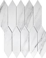 Мозаика Orro Mosaic Ceramic White арт-ROYAL CARRARA — фото 1, Мозаика