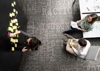 Декор Leonardo Overcome арт-MAP RED 120G RM — фото 4, Декор