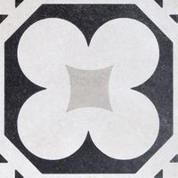 Керамогранит Ceramica Fioranese Cementine Black&White 4 арт-CBW20C4 — фото 1, Керамогранит