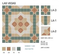 Декор TopCer Las Vegas La-1 Sheet арт-V-LASVEGA-1/1C — фото 3, Декор