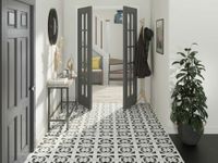 Керамогранит Cersanit Stream Лепестки белый арт-C-SM4A055D — фото 5, Керамогранит