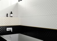 Вставка Cersanit Deco Золотистый арт-DE2L381 — фото 4, Вставка