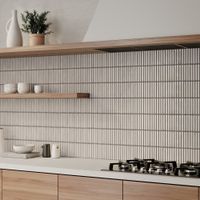 Настенная плитка DNA Tiles Osaka Bars White арт-133478 — фото 1, Настенная плитка