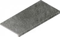 Угловая ступень Italon Magma (Магма) Графит Правая арт-620070002954 — фото 1, Ступени и клинкер