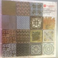 Вставка М- Квадрат Вставки универсальные Cuadro 1 золото серебро арт-750370/1 — фото 2, Вставка