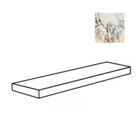 Угловая ступень Flaviker PI.SA Supreme Treasure Angolare Top Sx Corchia Gold Lux Ret арт-0009042 — фото 1, Ступени и клинкер