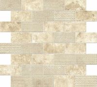 Мозаика Atlas Concorde Italy Aix Blanc Minibrick Tumbled арт-9AKB — фото 1, Мозаика