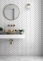 Настенная плитка Vitra Miniworx Черный Глянцевый арт-K945305 — фото 13, Настенная плитка